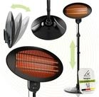 Juskys Infrarotstrahler, 2000 W, 3 Stufen, h&ouml;henverstellbar mit Kippschutz, mit