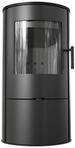 Kratki Kaminofen KAMINOFEN AUS STAHL ROLLO &Oslash; 150 7 KW SCHWARZE THERMOTEC, 7,00...