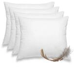 wometo Federkissen 4er Pack, 40x50 cm, F&uuml;llung: Federn, Bezug: Baumwolle, 4er Set,