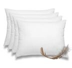 wometo Federkissen 4er Pack, 40x60 cm, F&uuml;llung: Federn, Bezug: Baumwolle, 4er...