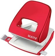 LEITZ Locher Leitz B&uuml;rolocher NeXXt WOW f&uuml;r 30 Blatt rot