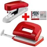 NOVUS Lochstanzer Evolution Twin Set fresh, Locher-Tacker-B&uuml;roset inkl....