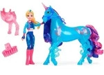 Spin Master Anziehpuppe Unicorn Academy - Isabel & Einhorn River, mit echter...