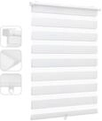 Doppelrollo Doppelrollo Duo Rollo Schnurlos Klemmfix ohne Bohren Rollo Faltrollo,