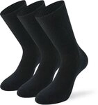 Lenz Funktionssocken No Pressure Socken - 3er Pack schwarz 35-38