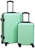 vidaXL Trolleyset Hartschalen-Trolley-Set 2 Stk. Minzgr&uuml;n ABS, (1 tlg)