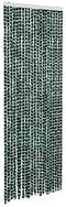 vidaXL Insektenschutz-Vorhang, Fliegenvorhang Gr&uuml;n und Wei&szlig; 90x200 cm Chenille