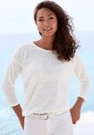 Vivance by Lascana Langarmshirt mit modischer Struktur aus b&uuml;gelfreier,...