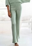 French Connection Strickhose - Loungehose -Homewear Hose mit aufgesetzte Tasche und