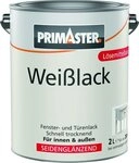 Primaster Wei&szlig;lack Primaster Wei&szlig;lack seidenmatt 2 L wei&szlig;