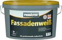 Primaster Fassadenfarbe Primaster Fassadenwei&szlig; 10 L wei&szlig;