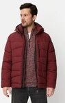camel active Winterjacke mit abnehmbarer Kapuze Langarm