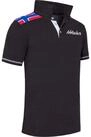 Nebulus Poloshirt NORWEGEN, P6840 - Herren, schwarz-wei&szlig;, XXL