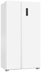 exquisit Side-by-Side SBS46-040D weiss, 177 cm hoch, 91 cm breit