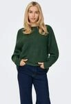 Strickpullover ONLY "ONLDANIELLA L/S PULLOVER KNT NOOS", Damen, Gr. XS, gr&uuml;n