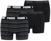 PUMA Boxershorts HERITAGE STRIPE BOXER 4er Pack