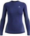 Odlo Funktionsunterhemd PERFORMANCE WARM BL TOP crew neck l/s