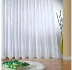 Weckbrodt Gardine VIVIEN (1 St), Smokband, halbtransparent, Voile, echte Stickerei,