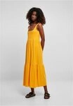 URBAN CLASSICS Sweatkleid Ladies 7/8 Length Valance Summer Dress XS bis 5XL