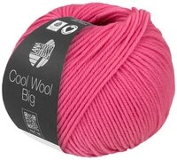 LANA GROSSA COOL WOOL BIG H&auml;kelwolle, 120 m (50 g), extrafeine Merinowolle,