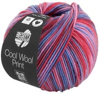 LANA GROSSA Cool Wool Print H&auml;kelwolle, 160 m
