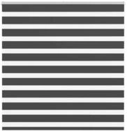 Rollo Doppelrollo Schwarz 145x150 cm Stoffbreite 140,9 cm Polyester, vidaXL
