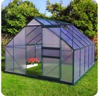 Plantiflex Gew&auml;chshaus mit Fundament, BxTxH: 250 x 310 x 205,00 cm, 6.00 mm