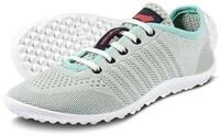 Barfu&szlig;schuh LEGUANO "GO", Damen, Gr. 41, grau (grau, mint), Textil, Schuhe