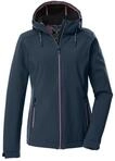 Softshelljacke KILLTEC "KOW 8 WMN SFTSHLL JCKT", Damen, Gr. 38, blau...