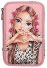 Depesche Geldb&ouml;rse Depesche 3-Fach Federtasche LEOHEART pink