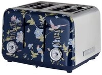 VQ Toaster Laura Ashley 4 Scheiben-Toaster, 7 Stufen &ndash; Elveden Marine Design...