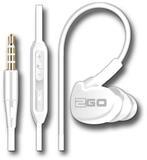 2GO 2GO Active 1 Kopfh&ouml;rer Kabelgebunden im Ohr Anrufe/Musik Wei&szlig; Kopfh&ouml;rer