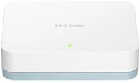 D-Link 5-Port Layer2 Gigabit Switch LED: Power, LK/ACT, Gigabit/ Uplink, A...