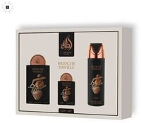 Lattafa Duft-Set Lattafa Brioche Vanille EDP Set 100 ml edp 20 ml edp 200 ml body