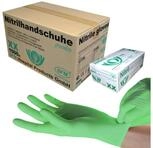 SFM &reg; Nitril-Handschuhe GREENLETS : puderfrei F-tex gr&uuml;n Einweghandschuhe