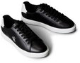 Calvin Klein LOW PRO CUP LACEUP LTH MOIRE Sneaker Halbschuh, Schn&uuml;rschuh,