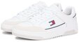 Tommy Jeans TJM CUPSOLE LEATHER Sneaker, Freizeitschuh, Halbschuh, Schn&uuml;rschuh mit