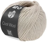 LANA GROSSA Cool Wool Melange H&auml;kelwolle, 160 m