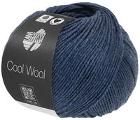 LANA GROSSA Cool Wool Melange H&auml;kelwolle, 160 m