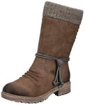 Rieker Winterstiefel Winterboots, Blockabsatz, TEX-Membran, mit gestricktem