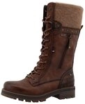 Mustang Shoes Darleen Winterstiefel Schn&uuml;rstiefel mit Rei&szlig;verschluss