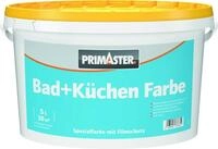 Primaster Wandfarbe Primaster Bad- und K&uuml;chenfarbe wei&szlig; 5 L