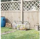 Outsunny Foliengew&auml;chshaus Mit Fenster PVC Fr&uuml;hbeet, BxTxH: 120 x 60 x 60 cm,
