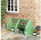 Outsunny Foliengew&auml;chshaus mit 2 Rollfenster, Wetterbest&auml;ndig, BxTxH: 180 x...