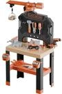Smoby Kinder-Werkzeug-Set Spielwelten Werkstatt Black & Decker Werkbank + Kran