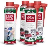 MATHY Diesel-Additiv MATHY AGR-Kur, 1,15 l, (Spar-Set, 4-St., 3 x MATHY-AGR + 1...