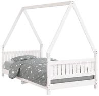 vidaXL Kinderbett, Jugendbett Wei&szlig; 90x190 cm Massivholz Kiefer