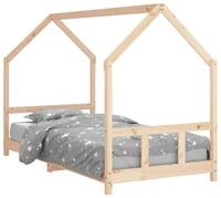 vidaXL Kinderbett 90 x 200 cm Kinderbett 90x200 cm Massivholz Kiefer
