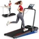 VANNECT Laufband 1-12 km/h klappbares Laufband f&uuml;r Zuhause mit 9% Steigung, (mit