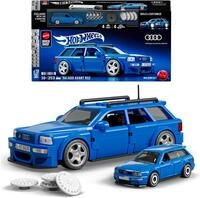 Mattel&reg; Modellbausatz Mattel Brick Shop Hot Wheels 94 Audi Avant RS2, Ma&szlig;stab...